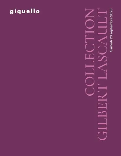Illustration de vente — Collection Gilbert Lascault